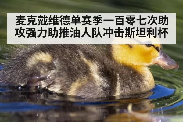 麦克戴维德单赛季一百零七次助攻强力助推油人队冲击斯坦利杯